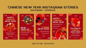 Videohive Chinese New Year Instagram Stories 56313543 Openers template preview