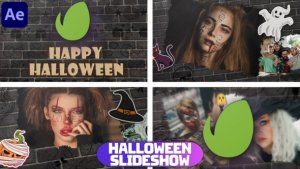 Videohive Halloween Slideshow 48653065 Video Displays template preview