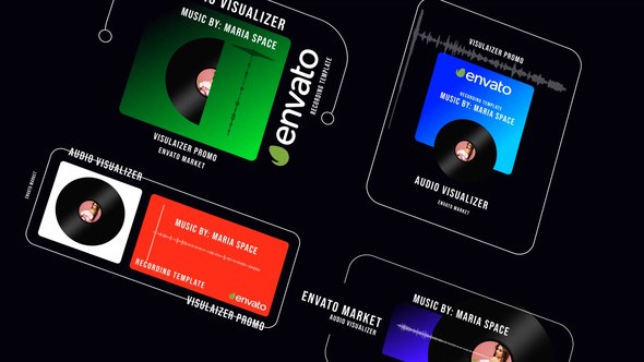 Videohive Audio Visualizer Ver 4 Product Promo template preview