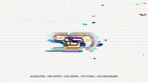 Videohive Creative Glitch Logo Logo Stings template preview