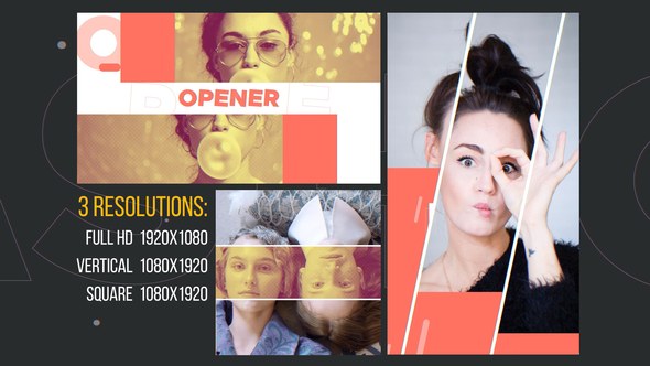 Videohive Dynamic Fashion Opener 24379349 Openers template preview