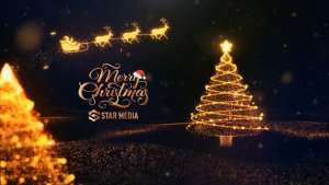 Videohive Christmas Logo Magic Moment Logo Stings template preview