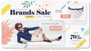 Videohive Premium Brands Sale Product Promo template preview