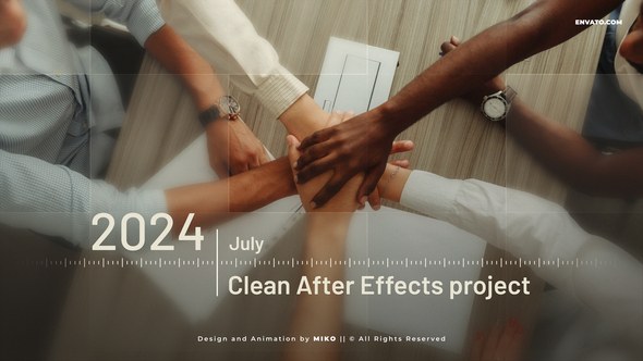 Videohive Corporate Timeline 52956439 Video Displays template preview