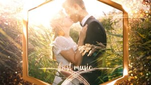 Videohive Gold Wedding Slideshow Video Displays template preview