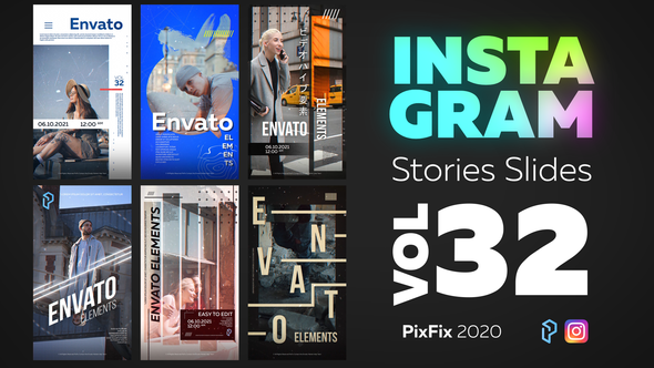 Videohive Instagram Stories Slides Vol. 32 Product Promo template preview
