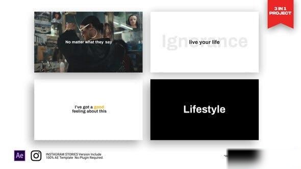 Videohive Stomp Typography 29660053 Openers template preview