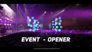 Event Opener Video Displays template preview