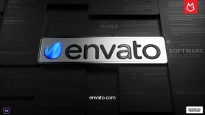 Videohive High Tech Logo Reveal 3D Animation Logo Stings template preview