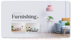 Videohive Interior Equipments | Furnishing Promoting Product Promo template preview