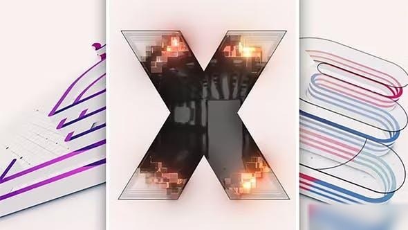 Videohive 4K Logo Intro Openers template preview