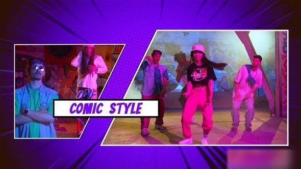 Videohive Comic Titles Pack Titles template preview