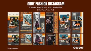 Videohive Gruy Fashion Instagram Product Promo template preview