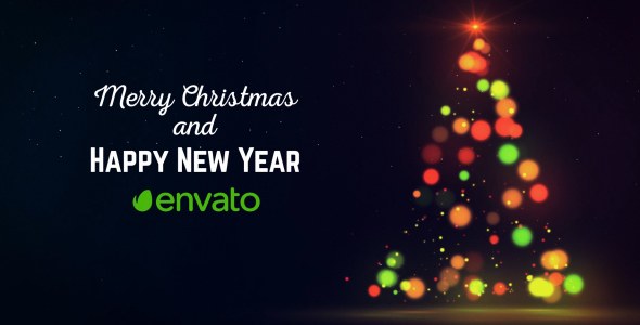 Videohive Christmas Lights 13842979 Openers template preview