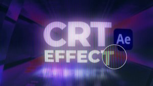 Videohive CRT Effect - RGB TV Screens Elements template preview