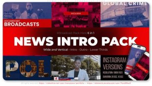 Videohive News Intro - Broadcast Pack Broadcast-packages template preview
