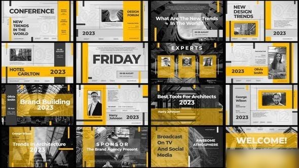 Videohive Conference Opener Openers template preview