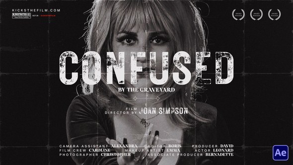Videohive Horror Cinematic Titles Titles template preview