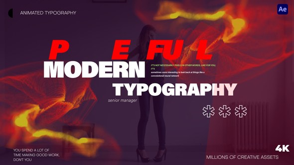 Videohive Particles Animated Typography Titles Titles template preview