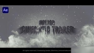 Videohive The Horror Cinematic Trailer 42952641 Openers template preview
