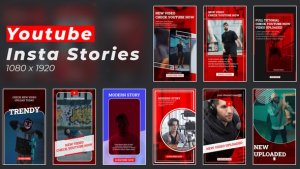 Videohive Youtube Insta Stories Product Promo template preview