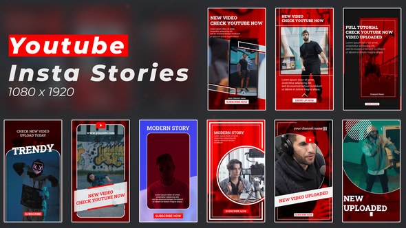 Videohive Youtube Insta Stories Product Promo template preview
