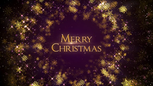 Videohive Merry Christmas Greetings 41652982 Titles template preview