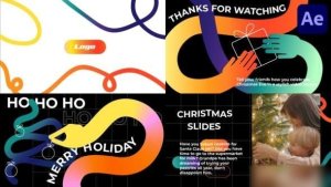 Videohive Christmas Slides for After Effects Openers template preview
