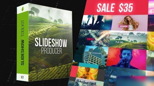 Videohive Slideshow Producer Openers template preview