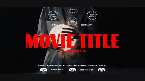 Videohive Film Cinematic Titles Product Promo template preview
