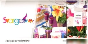 Videohive Postcards Logo Pack Video Displays template preview