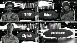 Videohive Grunge Hip-Hop Opener Openers template preview