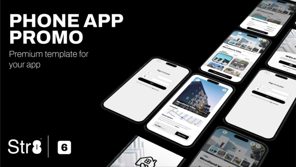 Videohive Phone App Promo 60034672 Product Promo template preview