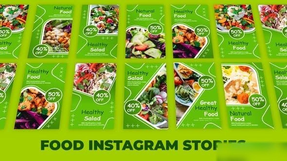 Videohive Food Instagram Story Template 36766659 Product Promo template preview