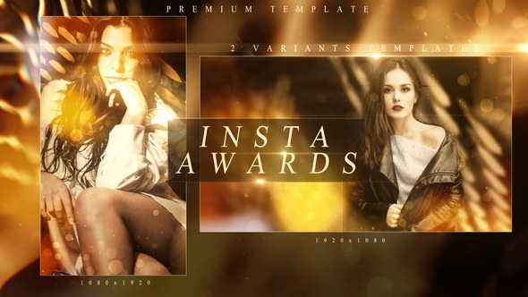 Videohive Insta Awads Broadcast-packages template preview