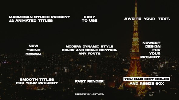 Videohive Text Animation | After Effects 49816017 Titles template preview