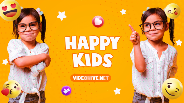 Videohive Kids Blog Opener 57222294 Openers template preview