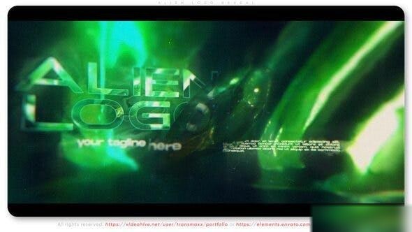 Videohive Alien Logo Reveal Logo Stings template preview