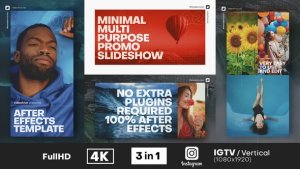 Videohive Minimal Promo Slideshow 31469485 Video Displays template preview