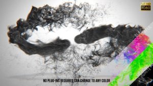 Videohive Particle Trail Reveal Logo Stings template preview