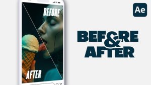 Vertical Creative Before and After Video Displays template preview