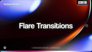 Videohive Vertical Lens Flare Transitions Elements template preview