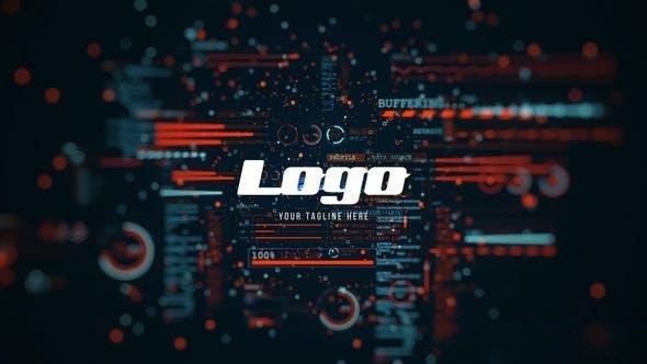 Videohive HUD Logo Reveal 22944818 Logo Stings template preview