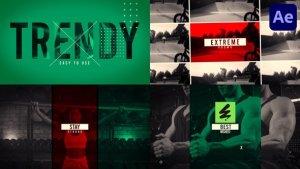 Videohive Extreme Promo for After Effects Openers template preview
