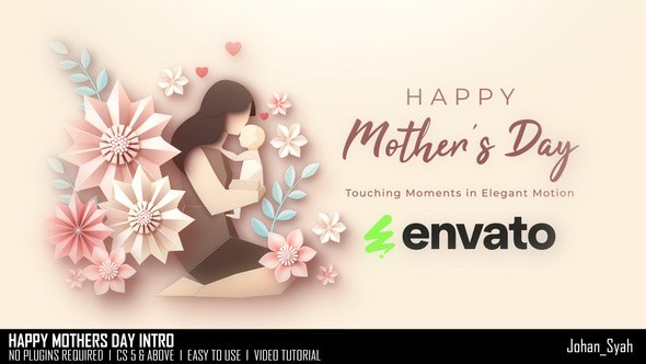 Videohive Happy Mothers Day Intro 57951409 Openers template preview