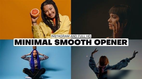 Videohive Minimal Smooth Opener 48149741 Openers template preview