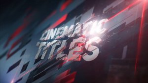 3D Plates Titles Video Displays template preview