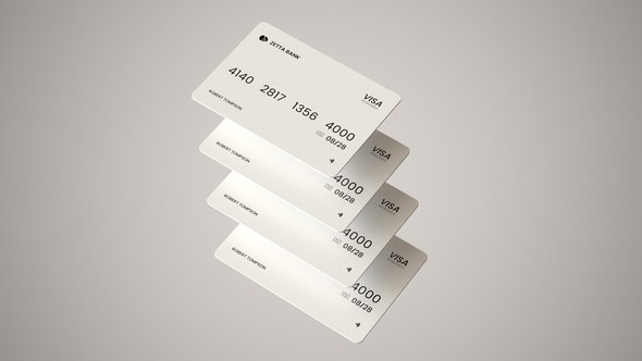 Videohive Credit Card Mockup 52229950 Product Promo template preview