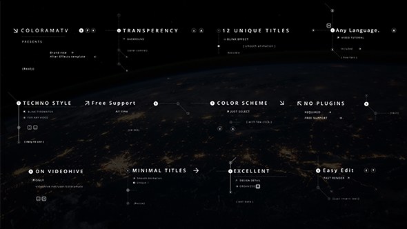 Videohive Blink Titles Titles template preview