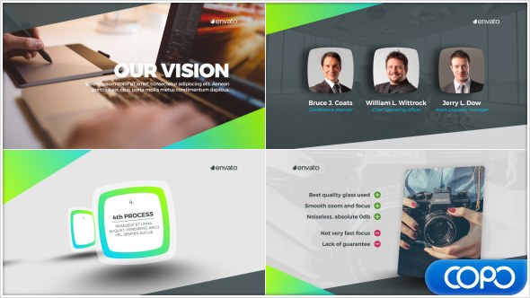 Videohive Corporate Presentation 13675916 Video Displays template preview